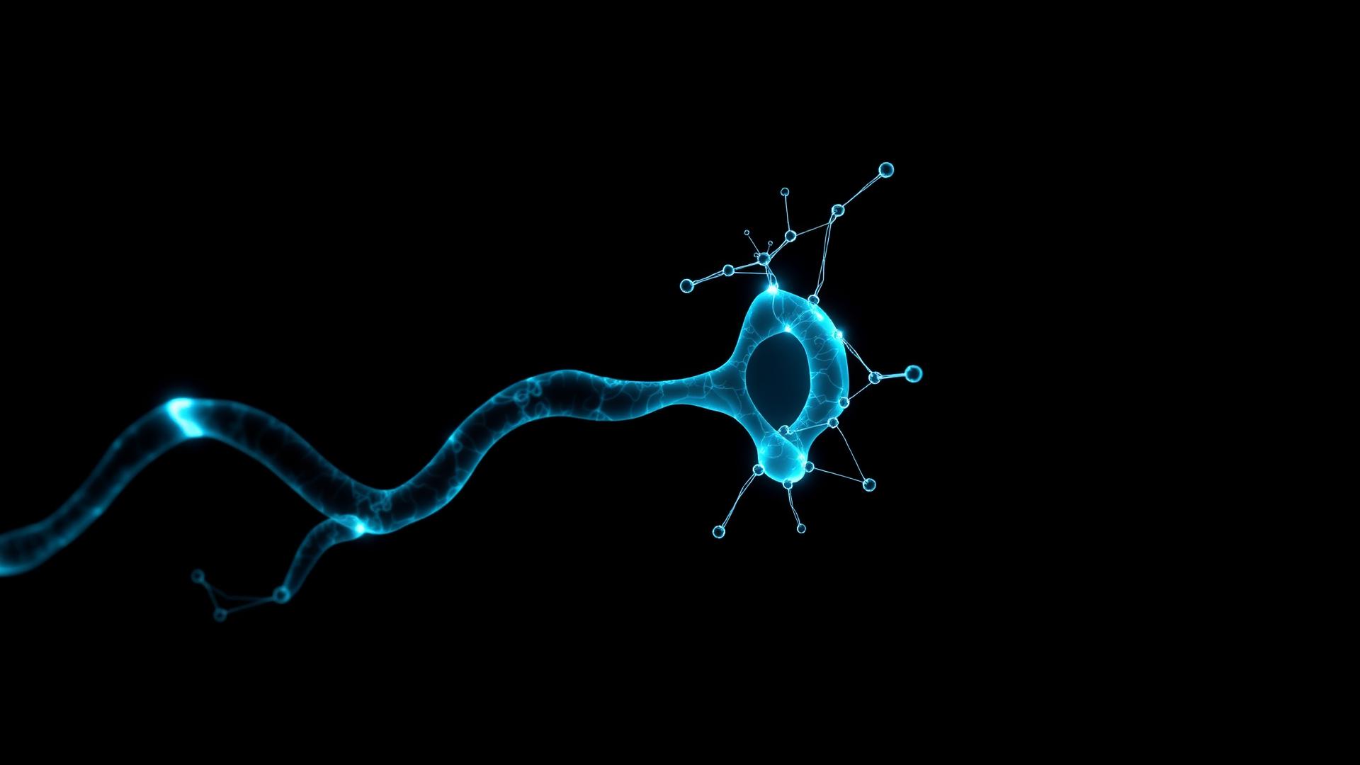 Molecule docking into a neural receptor